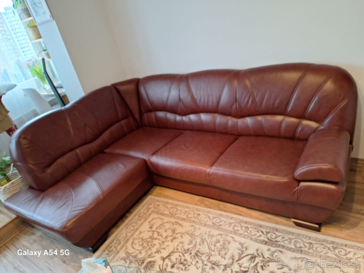 Koženná sedacia súprava - 2