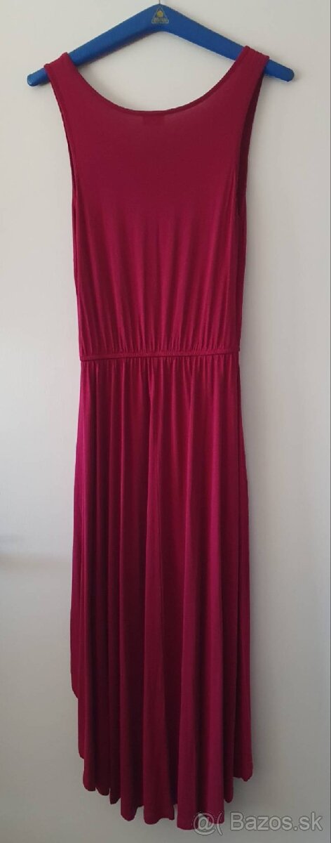 Bordové šaty, XS / S - 2