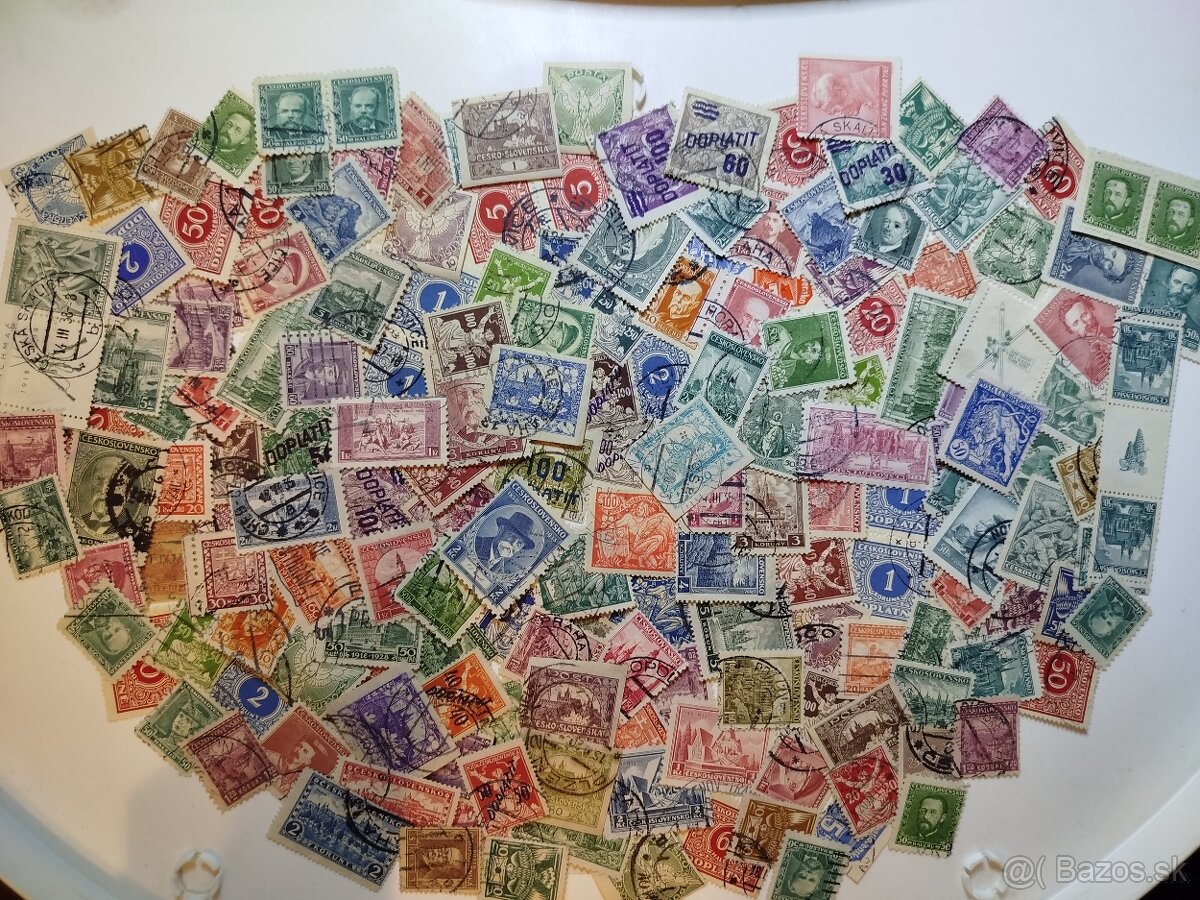 1. ČSR - mix známok - 2