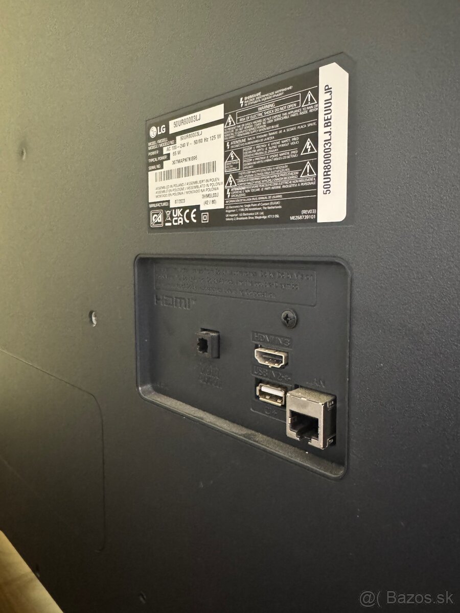 Predám LG UR80003LJ - 2