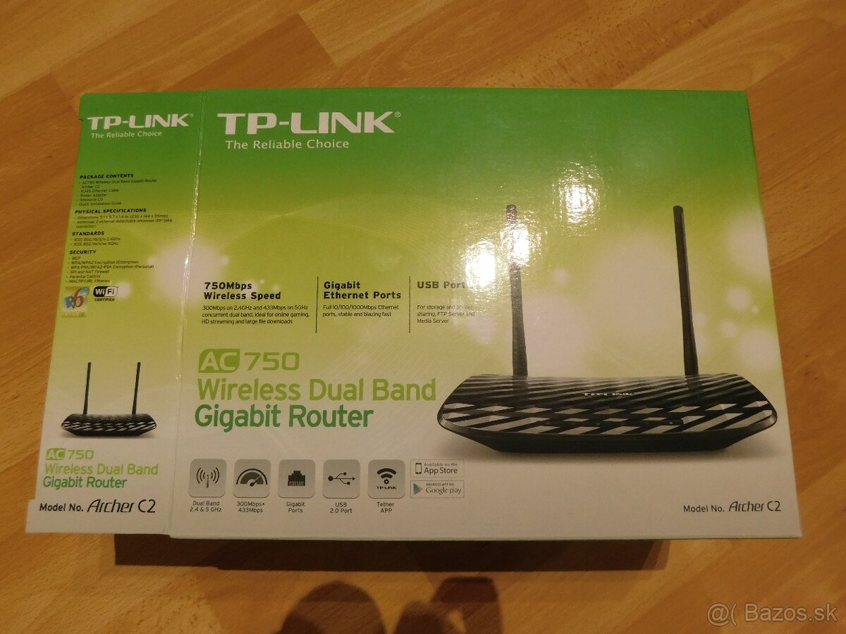 TP-Link Archer C2 AC750 Wireless Dual Band - 2