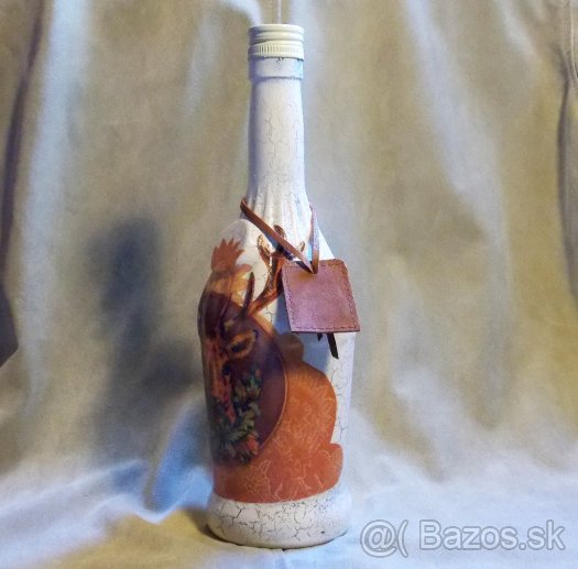 Lovecká fľaša Trofej hnedá - 2