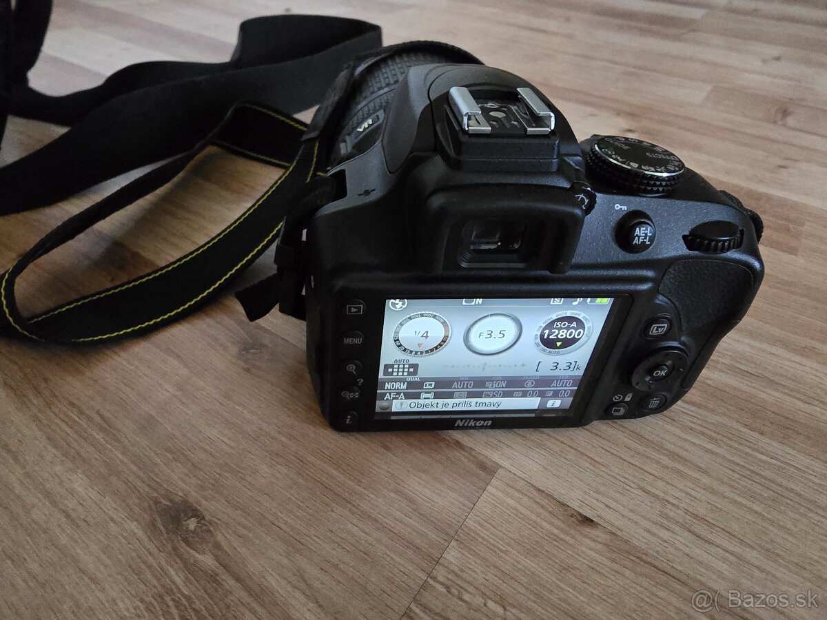Nikon D3400 zrkadlovka - 2