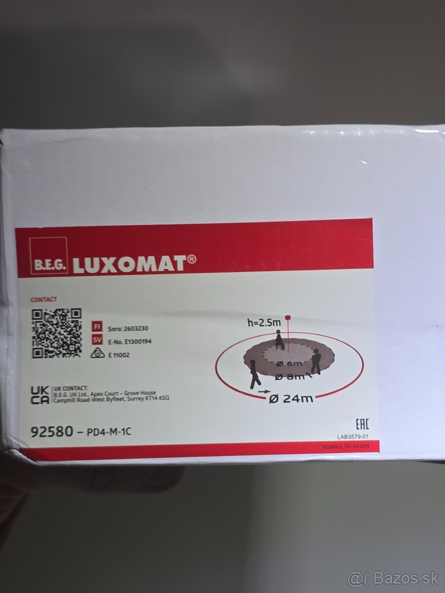 Pohybový senzor B.E.G. LUXOMAT PD4-M-1C - 2