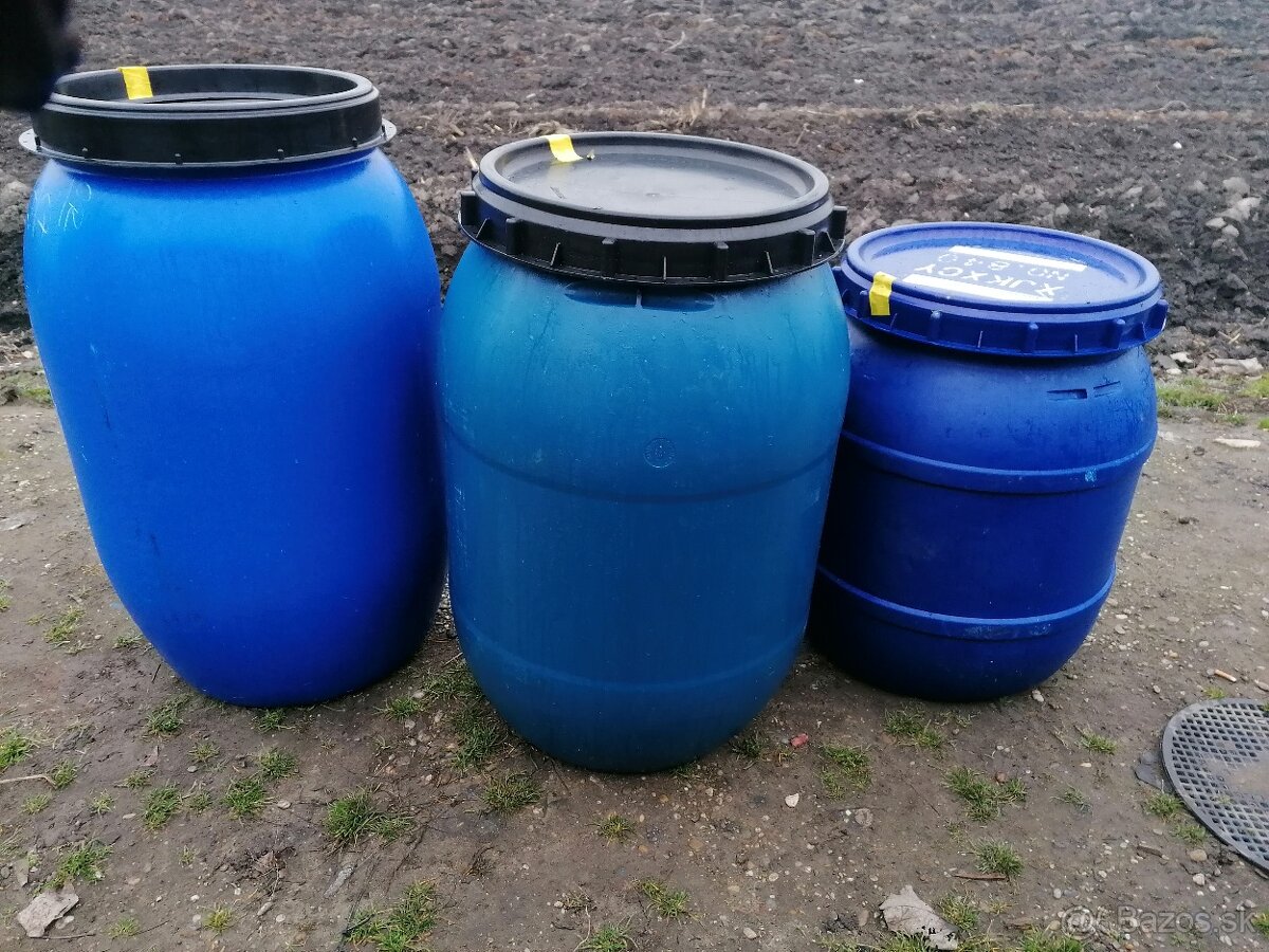 Plastové sudy plus možnosť dopraviť €€€ - 2