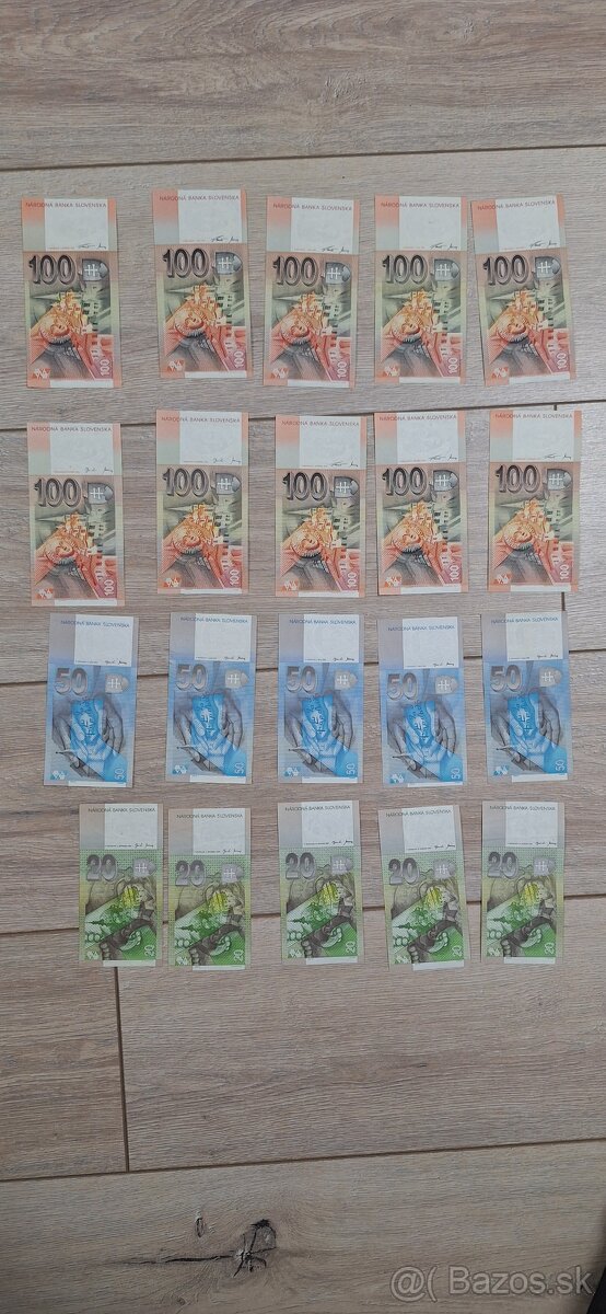 Slovenské bankovky - 2
