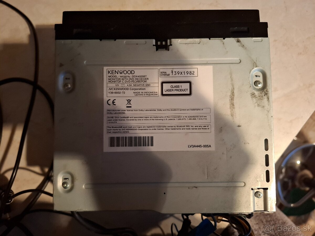 Kenwood DDX4025BT - 2