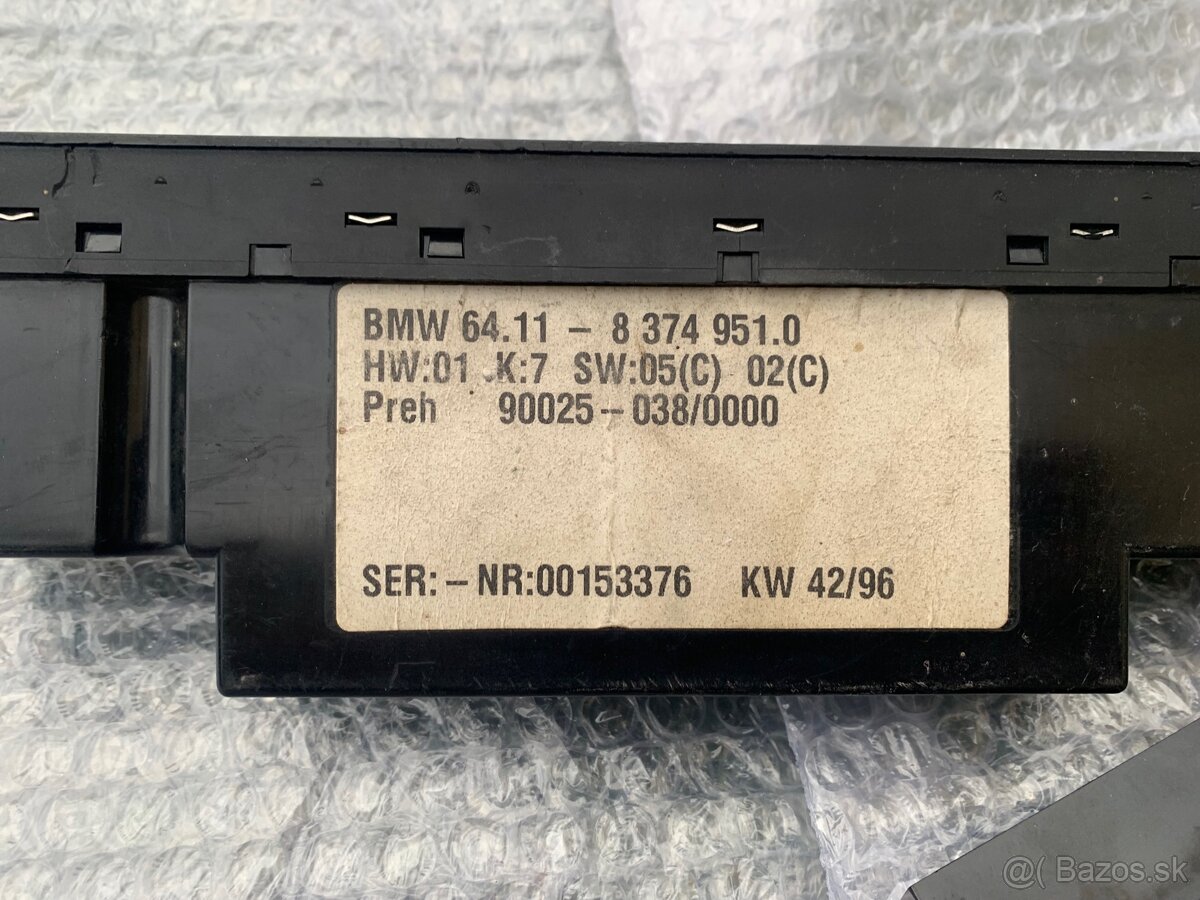 P: e39 klima panel - 2