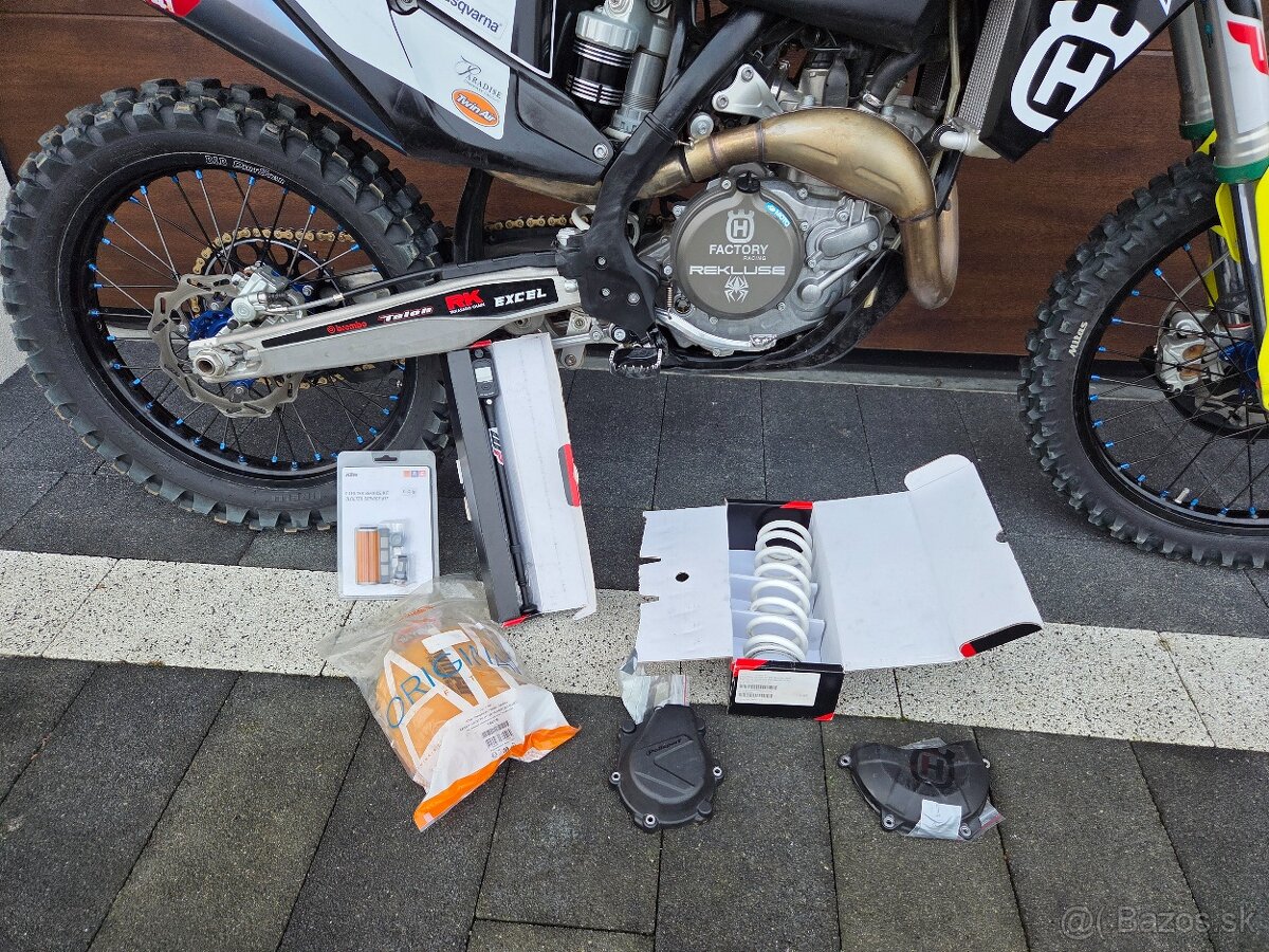 Husqvarna fc 450 rockstar top Ktm factory250.350