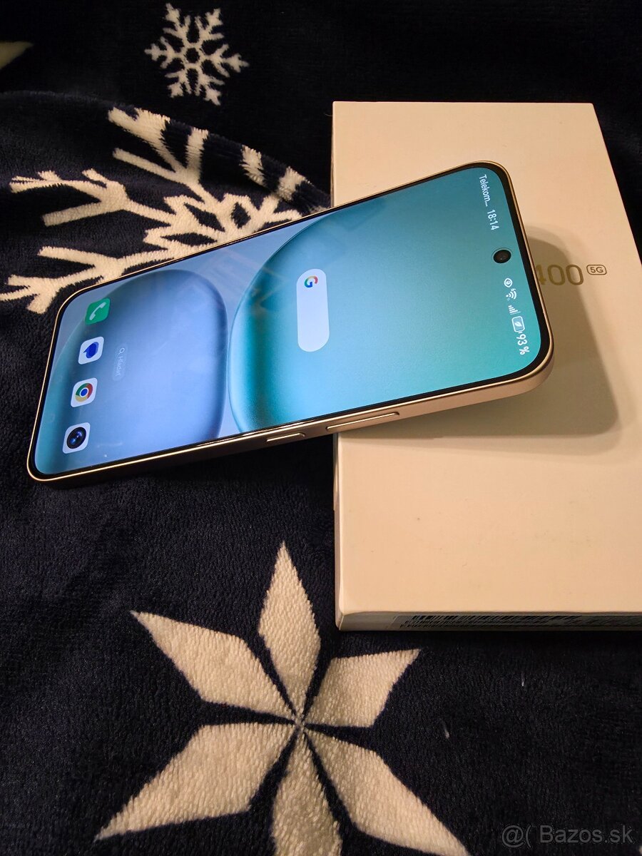 Honor 400 5g duos gold v záruke komplet top stav - 2