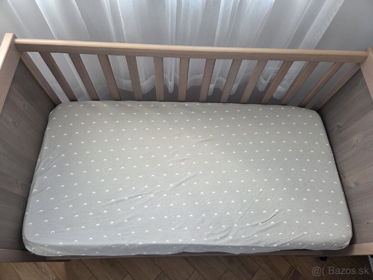 Detská postieľka Ikea Sundvik + matrac - 2