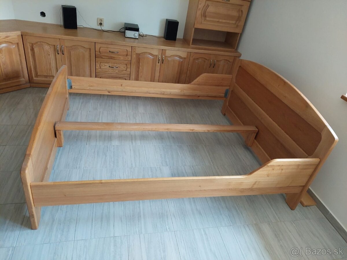 Drevená postel - 2