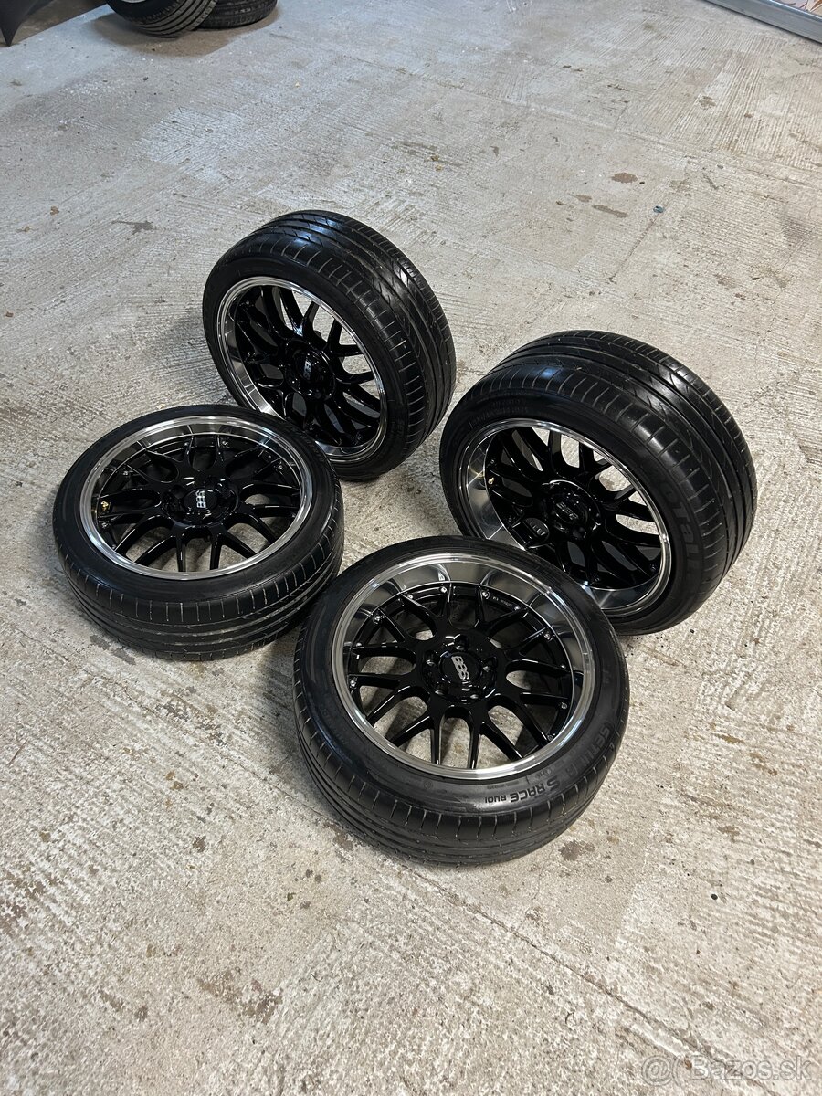 BBS 5x120 R18 ET 20 + letné pneu - 2