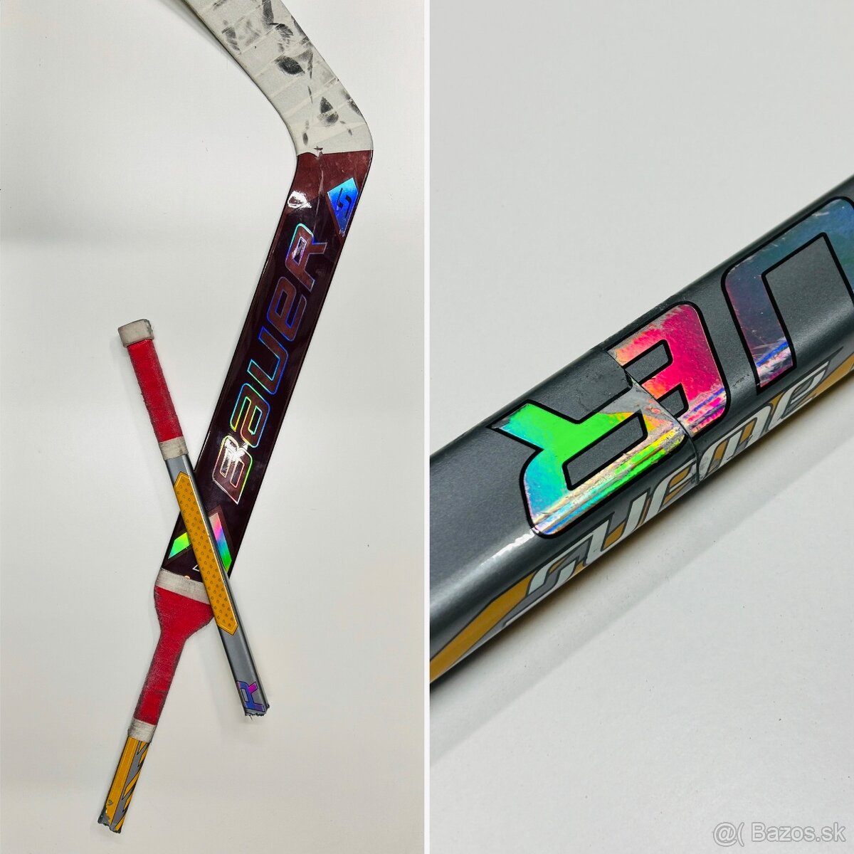 Oprava a spájanie čepelí a hokejok - 2