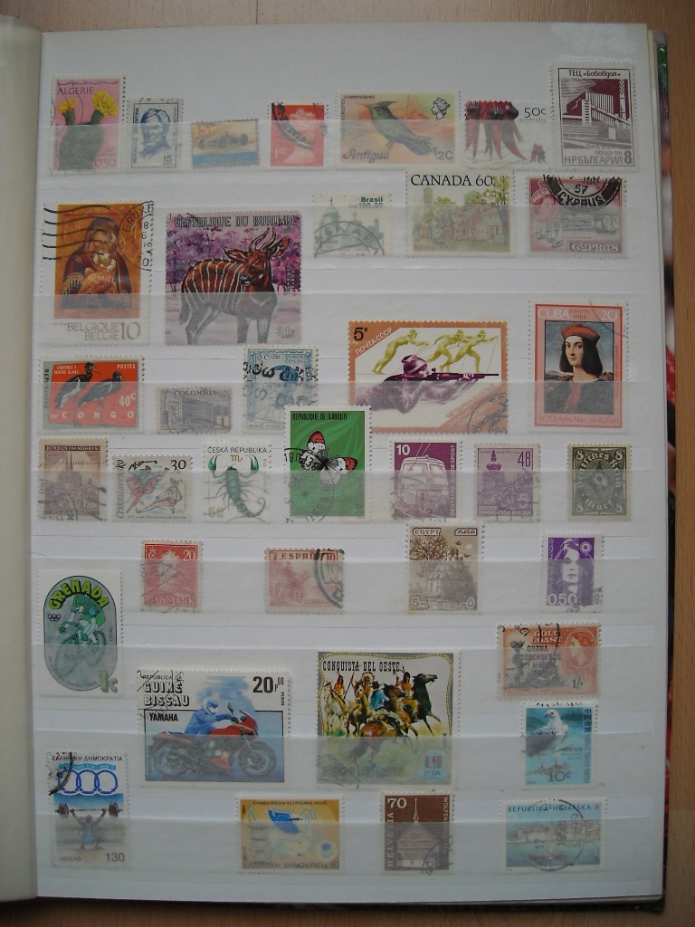 Album na známky + známky - 2