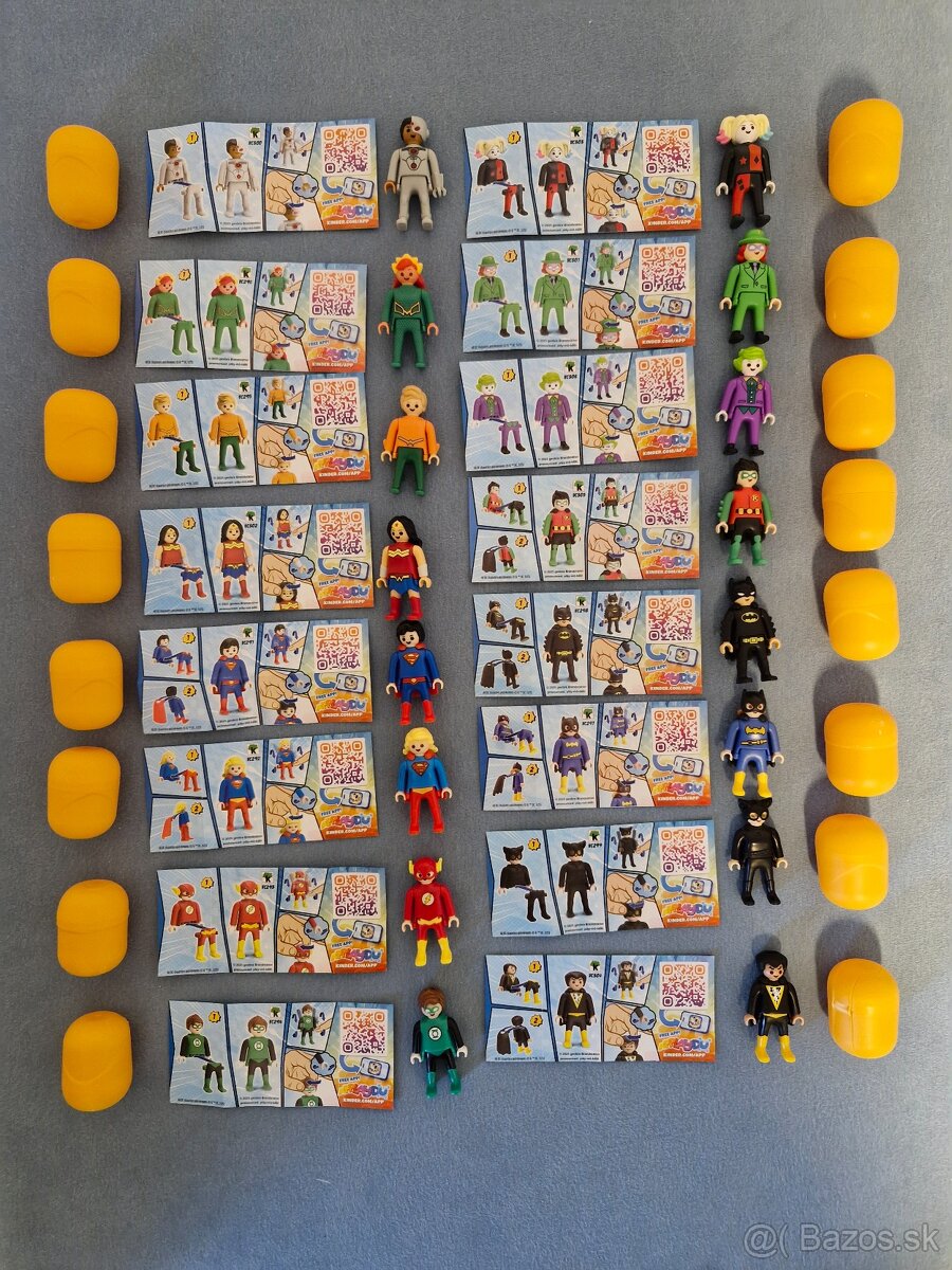Kinder surprise figurky - Playmobil DC Comics 2025 - 2