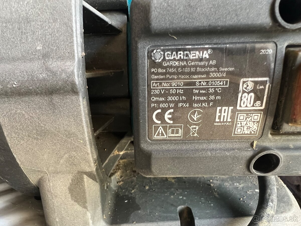 Záhradné čerpadlo Gardena - 2