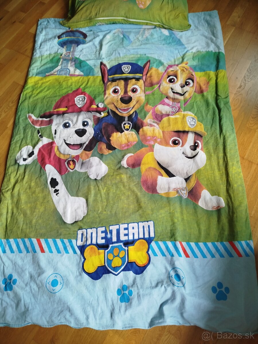 Obojstranná postelna bielizeň Labkova patrola - 2