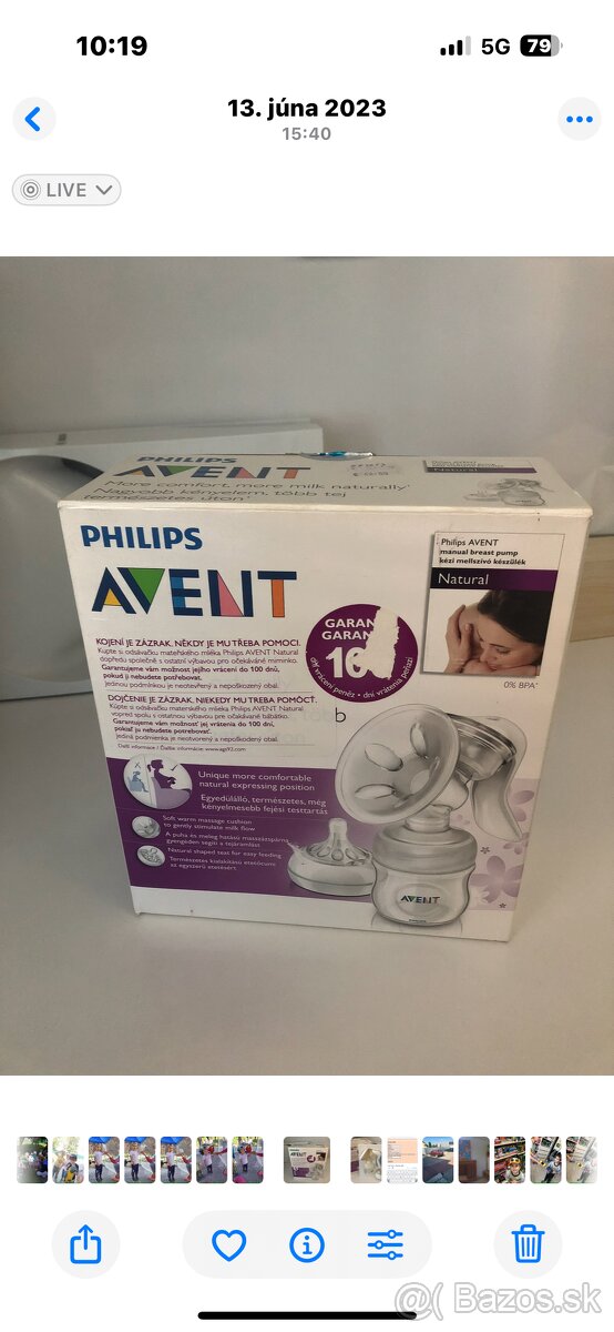 Odsávačka mlieka - 2