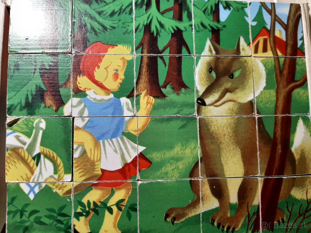 Drevené kocky s obrázkami - 2