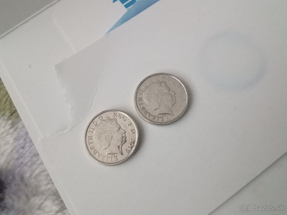 chybná razba chyborazba poskodena minca - 2