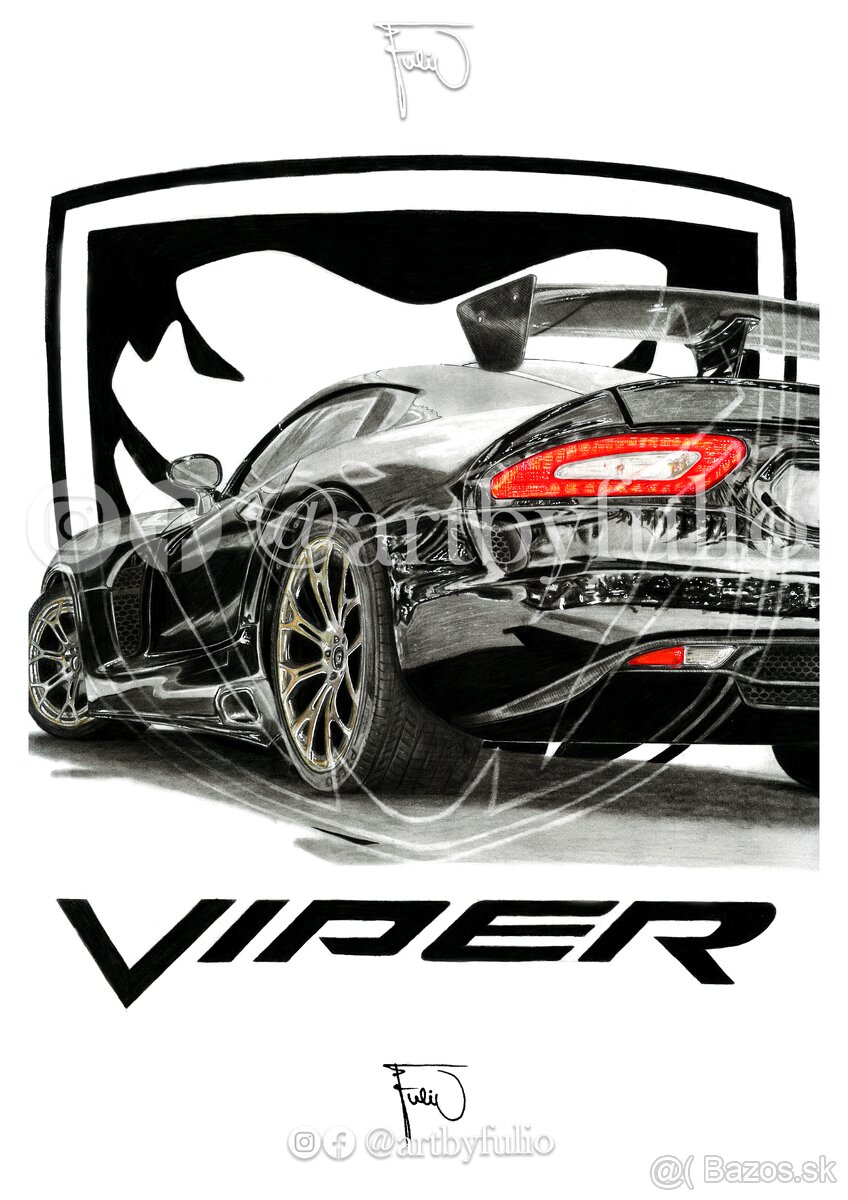 'Viper'' - Realistická kresba - 2