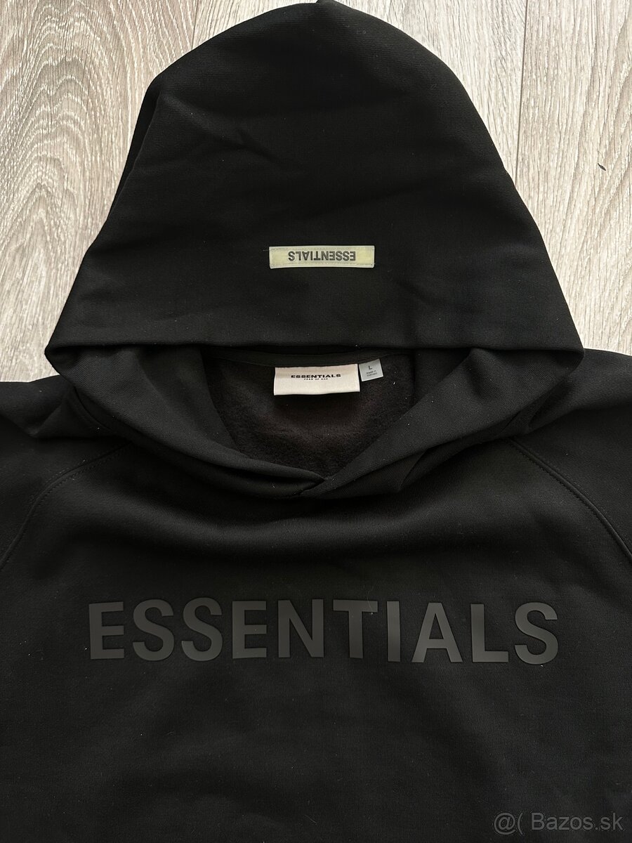 Essentials Mikina (čierna) – veľkosť M, NOVÁ - 2