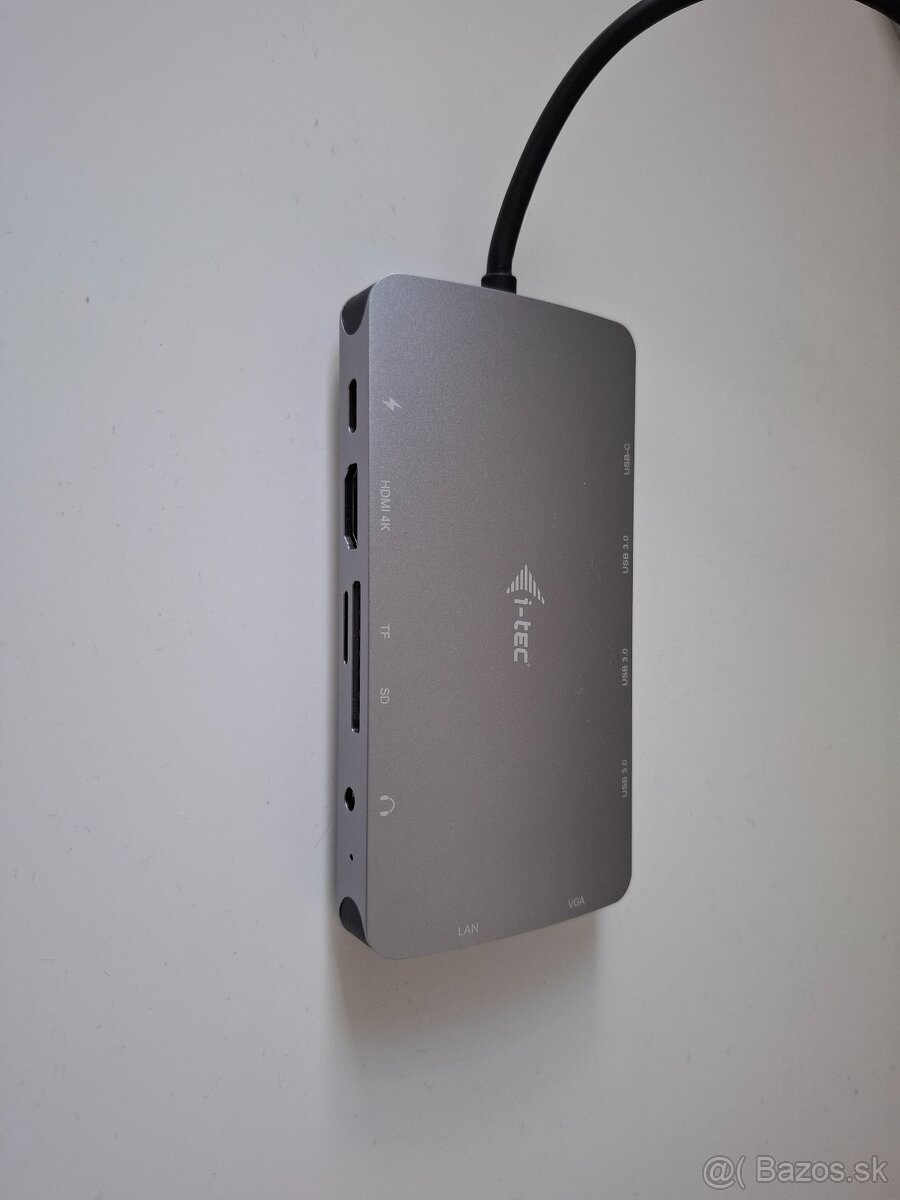USB C HUB HDMI/VGA with LAN + Power Delivery - 2