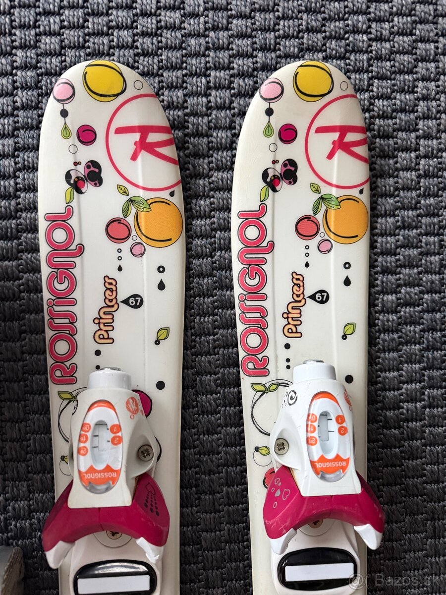Detské najmenšie lyže Rossignol Princess 67cm /70cm - 2