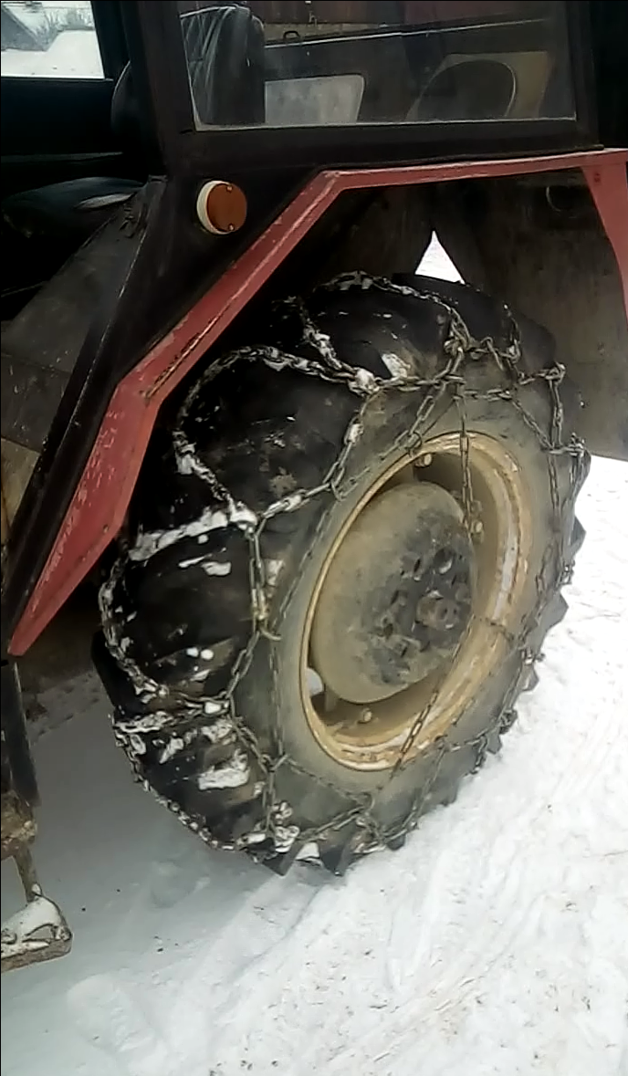 Reťaze na traktor - 2