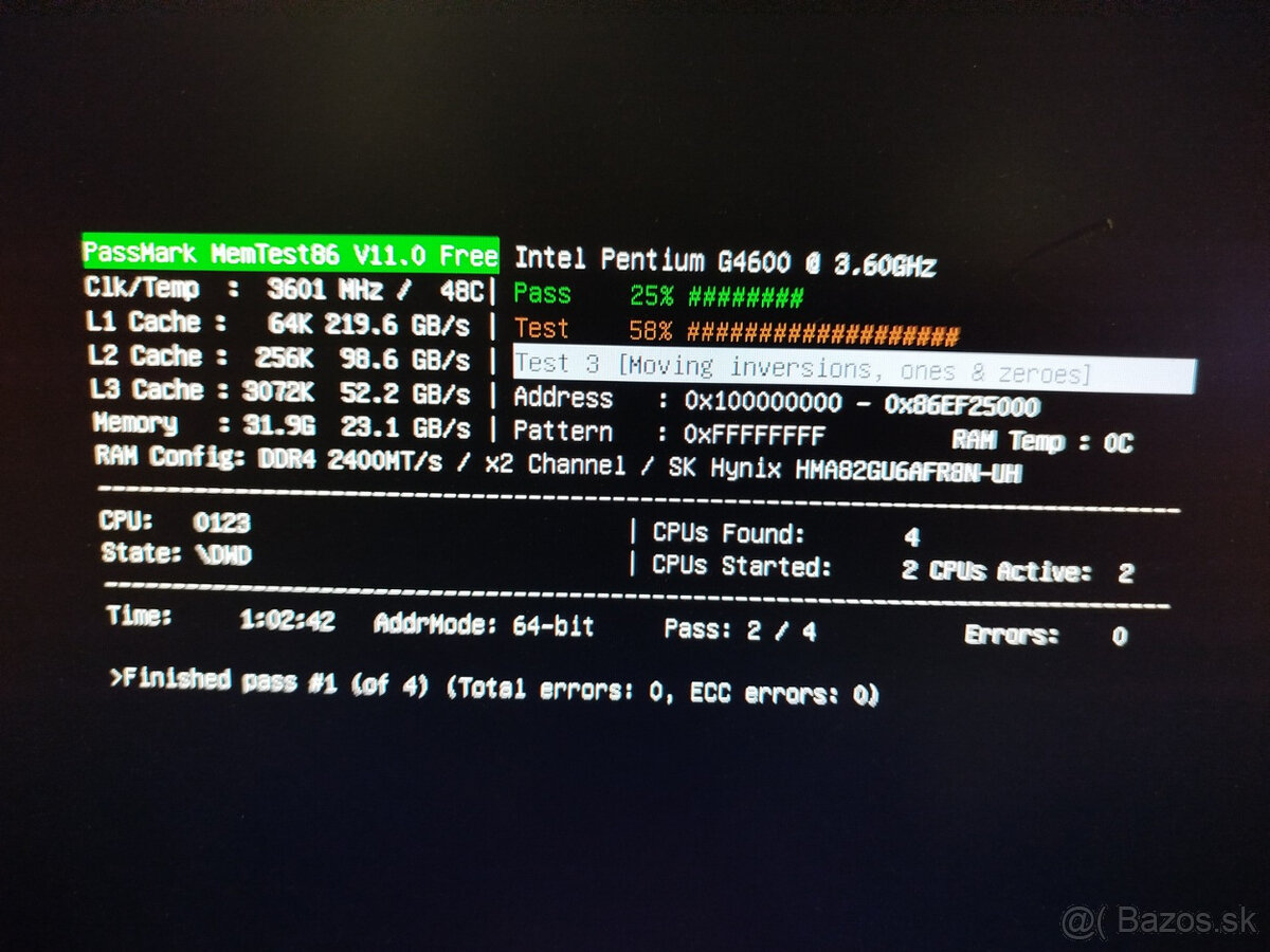 DDR4 32GB /2x 16GB/ 2400MHz SK hynix - 2