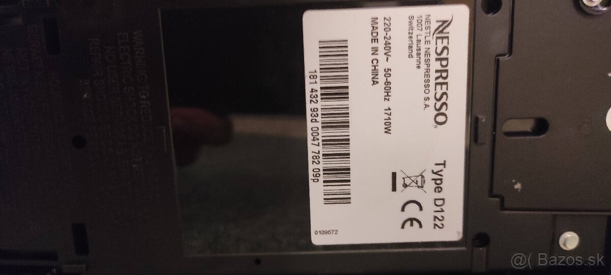 kapsulový kávovar De'Longhi Nespresso CitiZ&Milk 19 bar - 2