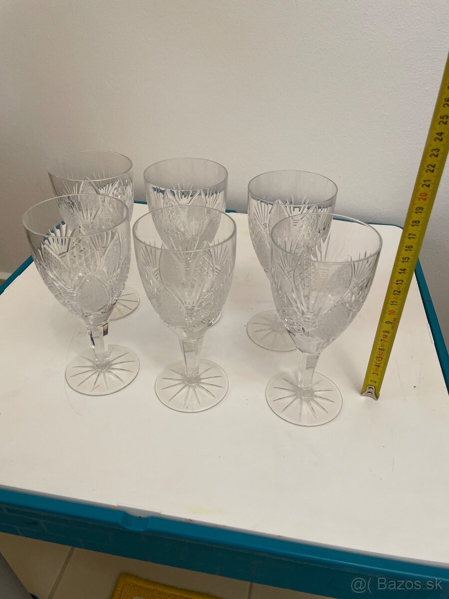 Kryštál, brúsene sklo a pod - 2