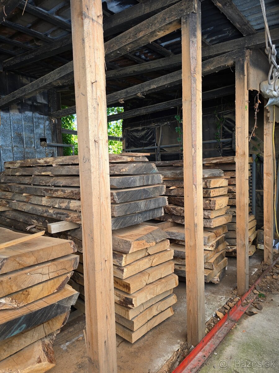 Dubové fošne, rezivo - 2