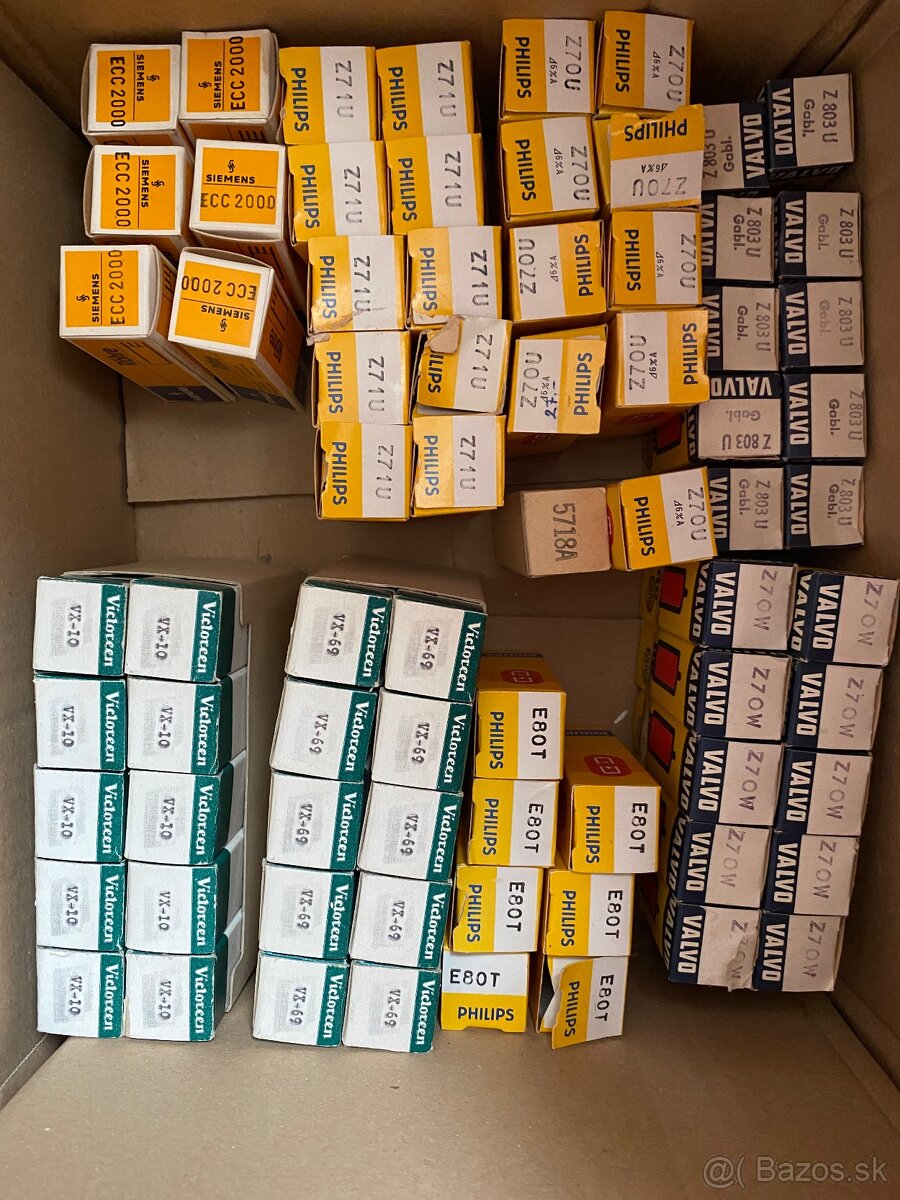 Nové Elektronky nepoužité - 2