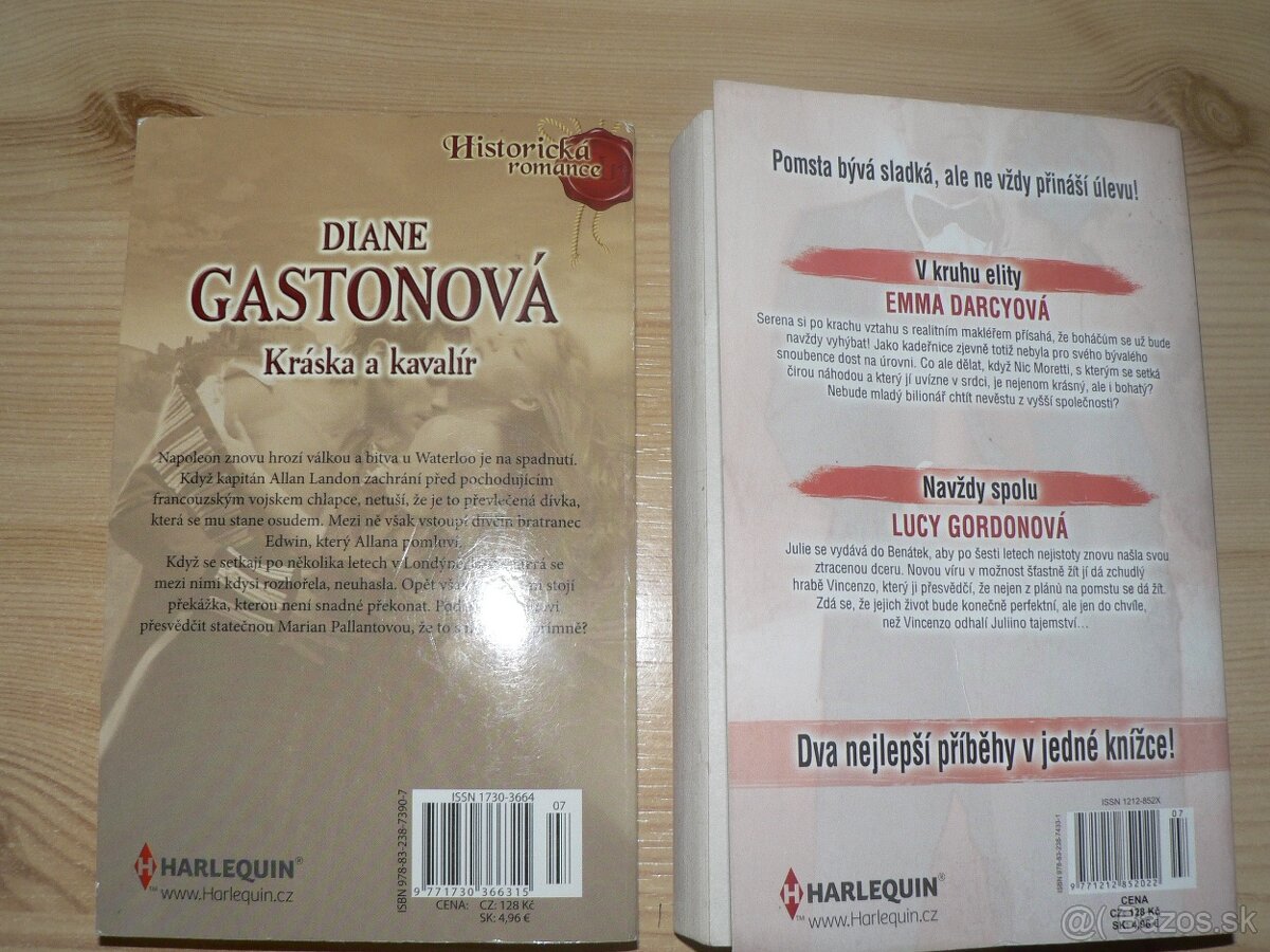 2 knihy z Harlequin - 2