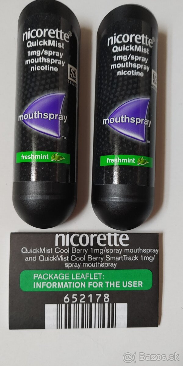 Nicorette QuickMist 1mg/spray mouthspray nicotine - 2