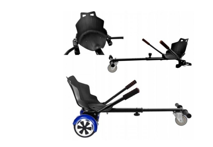 hoverboard s nadstavcom na sedenie - 2