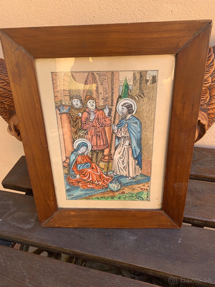 Starý obraz originál - 2