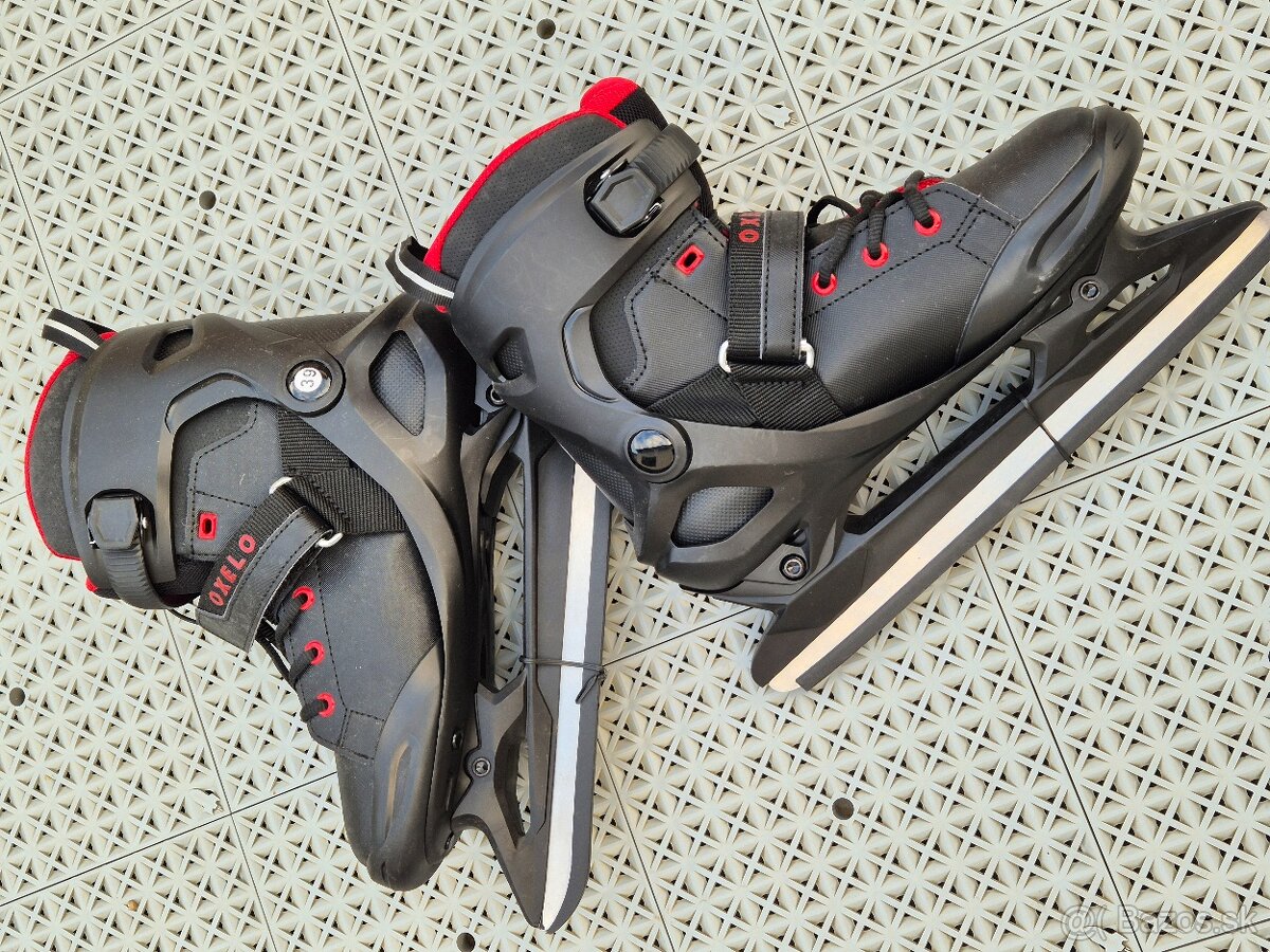 Korčule na ľad Oxelo veľkosť 39 - 2