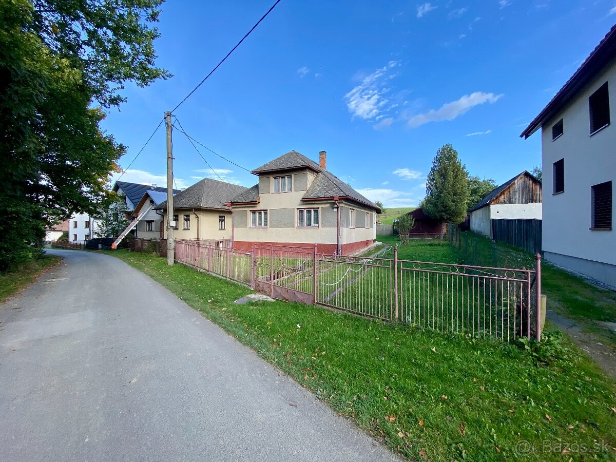 RODINNÝ DOM - LIPTOVSKÉ SLIAČE | Pozemok: 1779 m² - 2