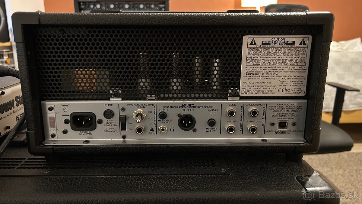 predám git. hlavu Peavey 6505 MH 20W - 2