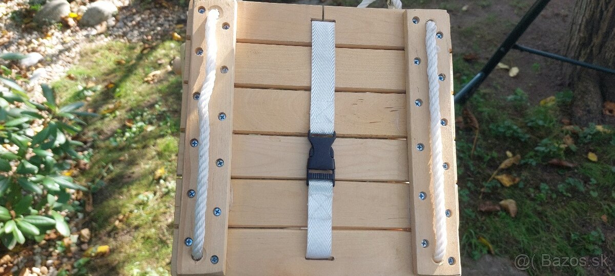 detská drevená hojdačka - 2