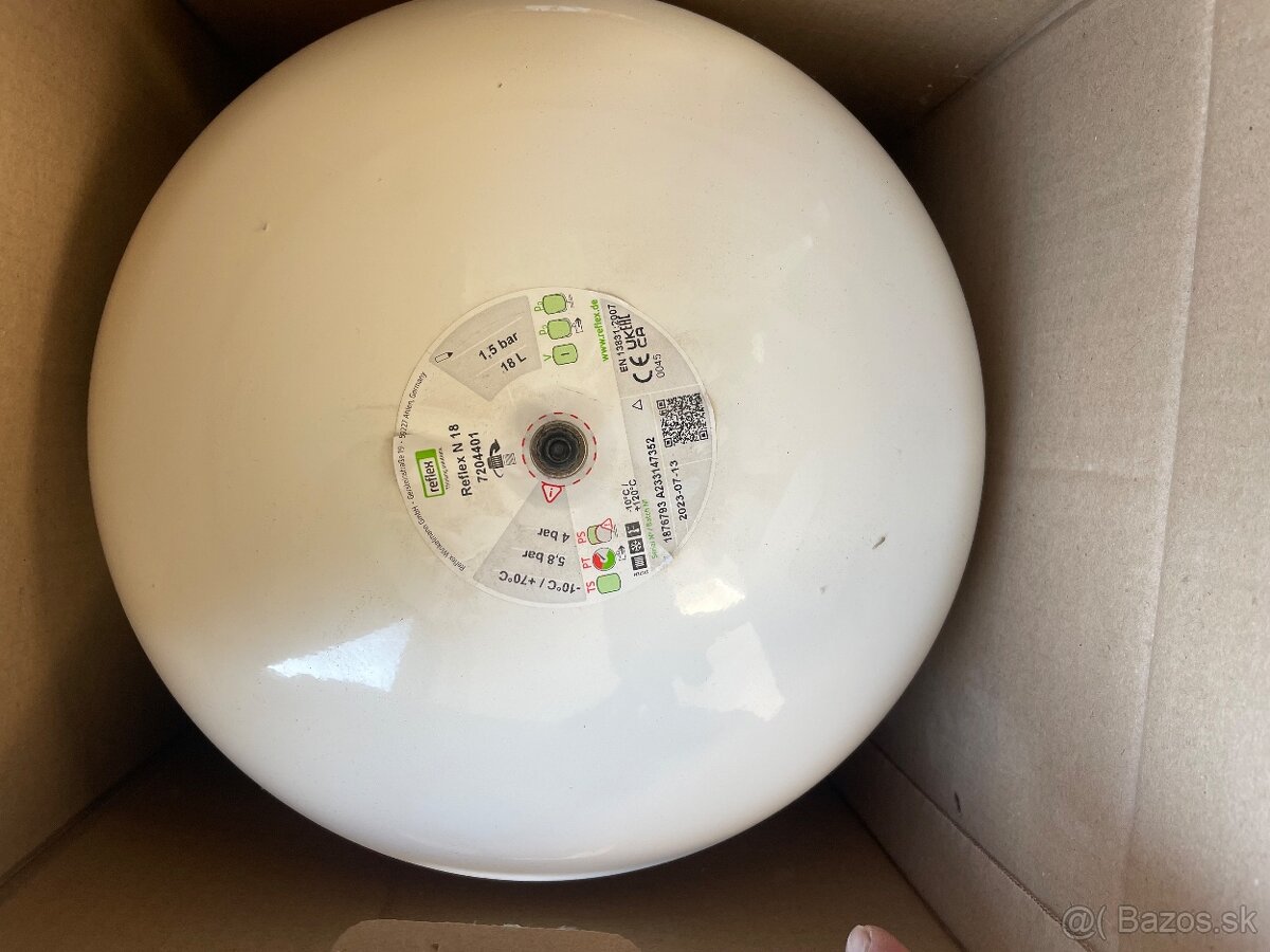 Membranova expanzna nadoba 18litrov - 2