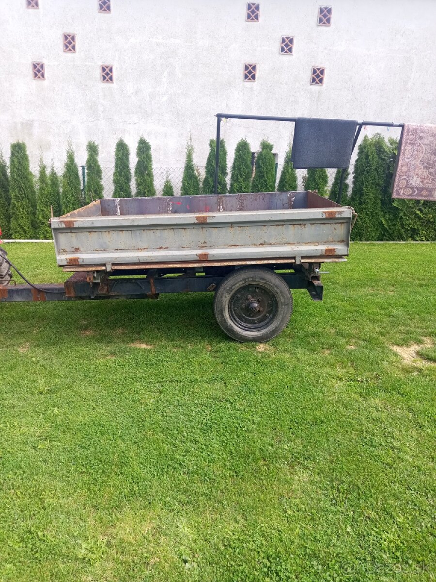 Vlečka za malotraktor. - 2