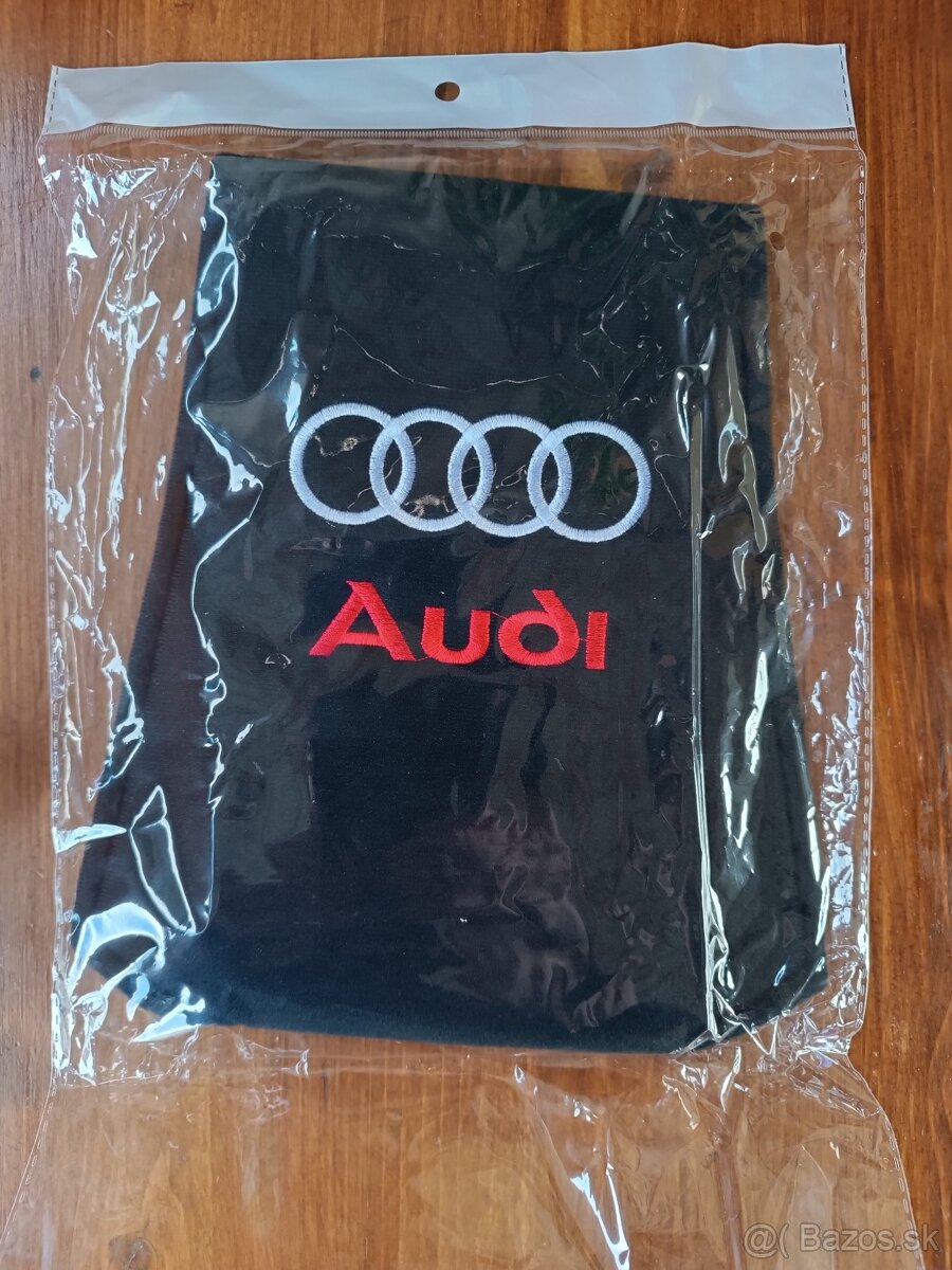 Predám návleky na opierku hlavy s logom Audi - 2