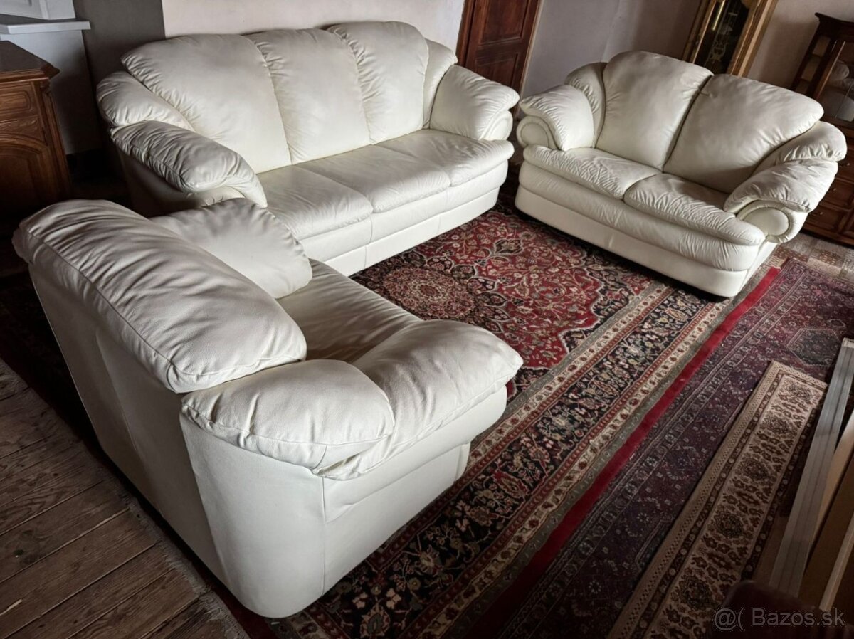 Kožená sedací souprava 3+2+1,5834 - 2