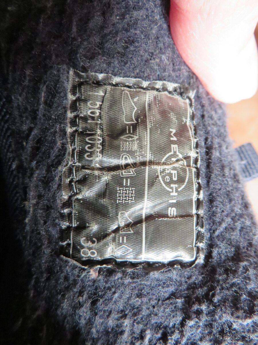 Zateplené topánky - veľ. 38 - zn. MEMPHIS - 2