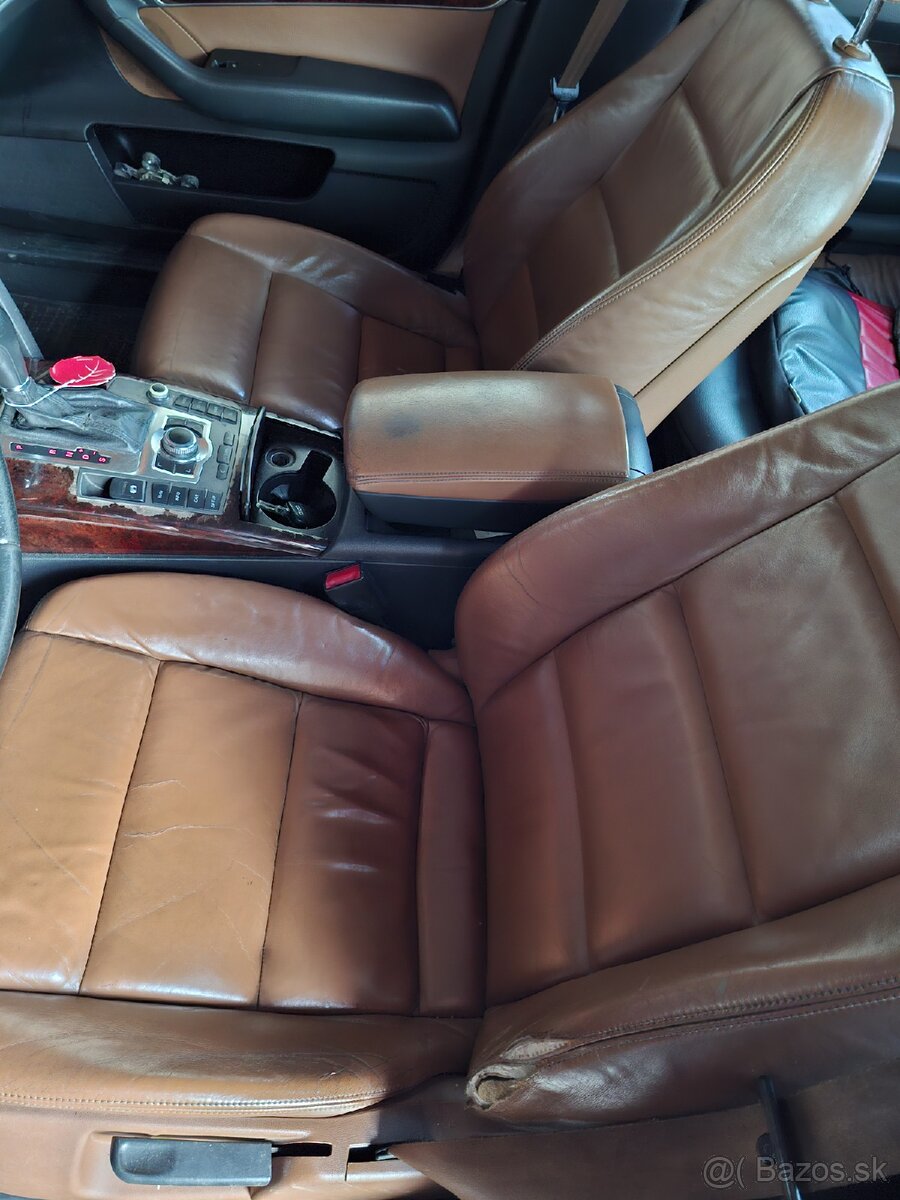 A6 c6 kozene sedadla sedan - 2