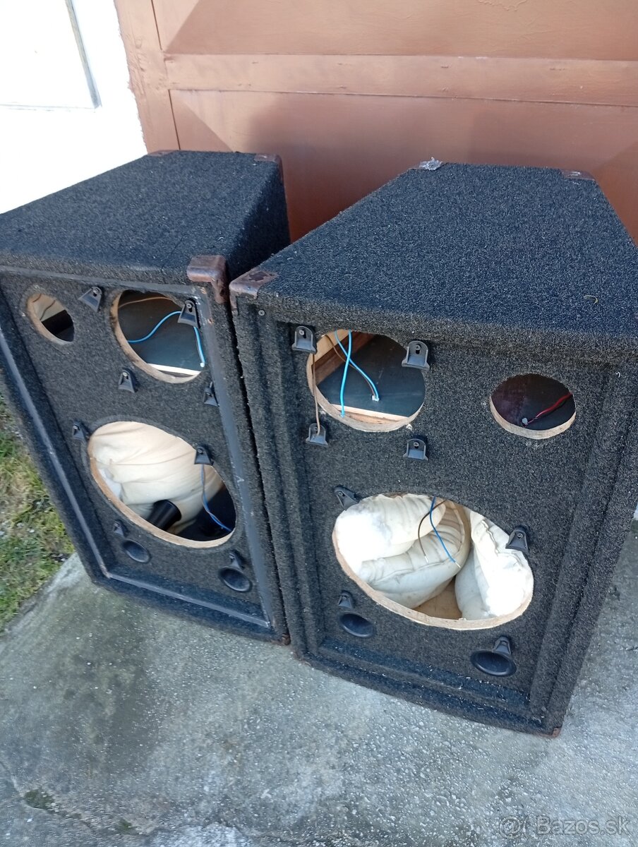 Trojpásmové reprobedne - skelety - 2